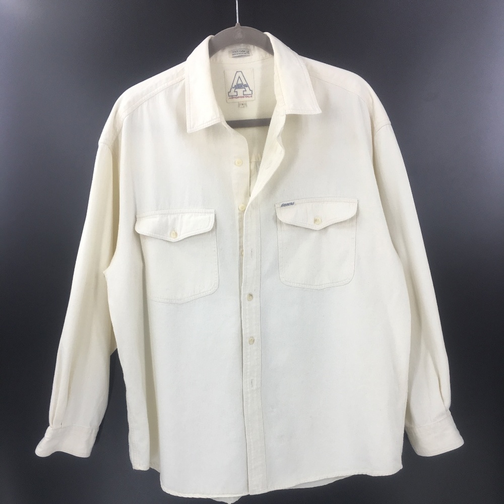 Aeropostale Men's Classy White 100% Cotton Shirt